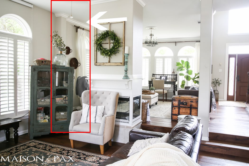 ideas for creating built ins around a fireplace- Maison de Pax