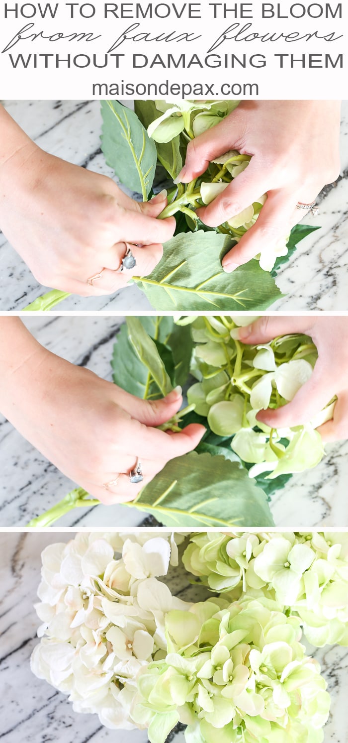 This is a great tip! It allows you to use faux flowers in so many different ways | aiweb9ygdry.cmersite.com