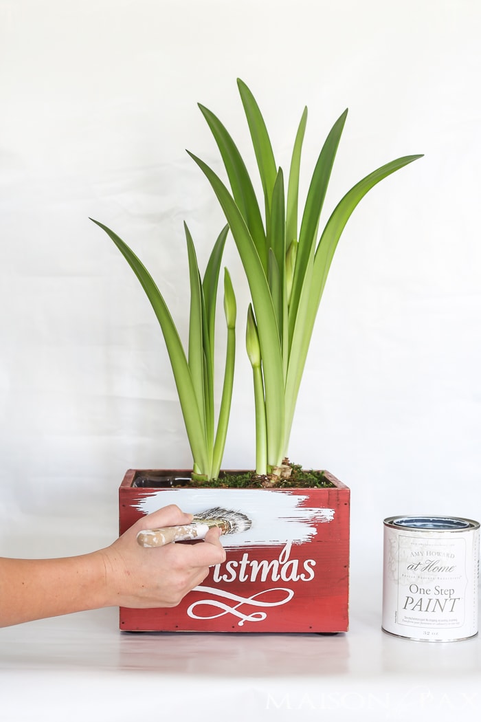 Step by step tutorial to help you achieve an authentic looking aged, layered paint finish. Using a combination of chalk based paint and milk paint, this textured, antique look is simply beautiful!