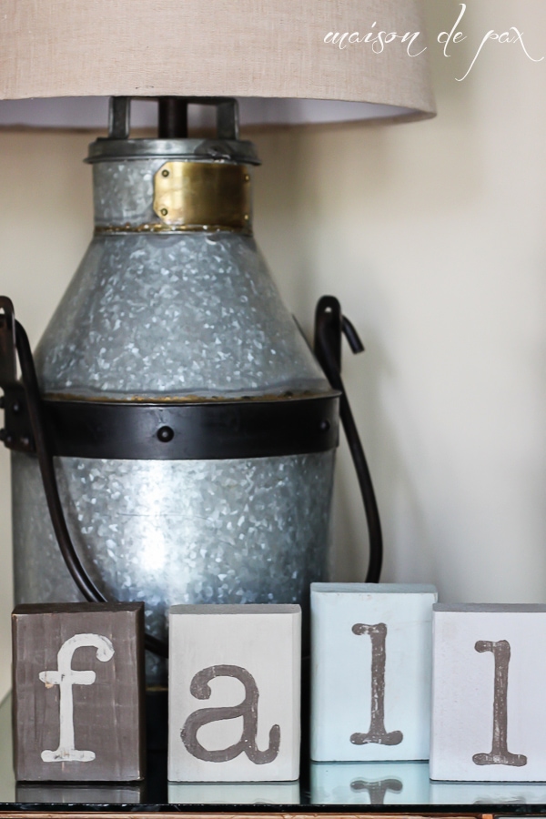 Fall Decorating Ideas-  Maison de Pax