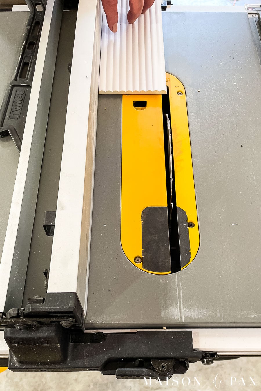 trimming fluted detail for door panels