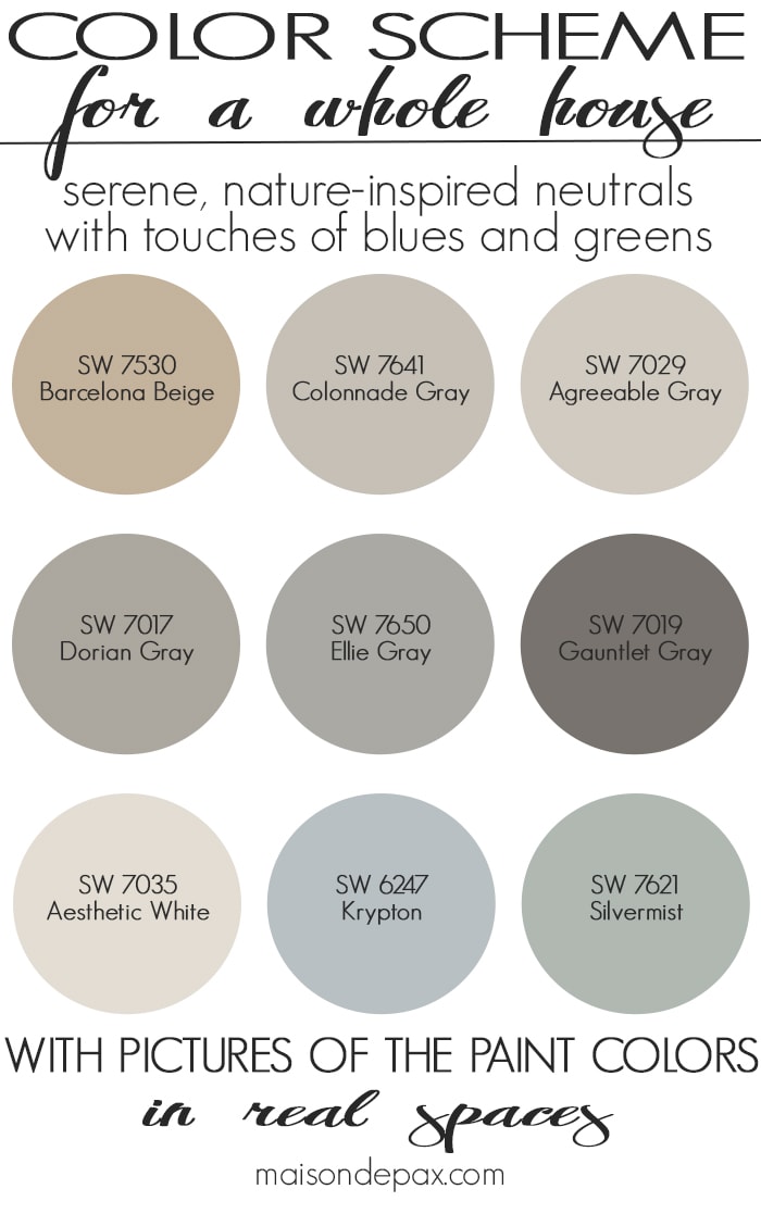 Paint Color Home Tour: Nature-Inspired Neutrals