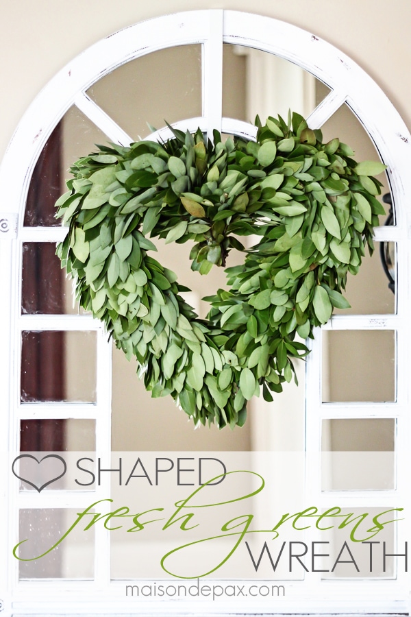 Heart-shaped wreath: gorgeous, subtle Valentine's Day touch | aiweb9ygdry.cmersite.com