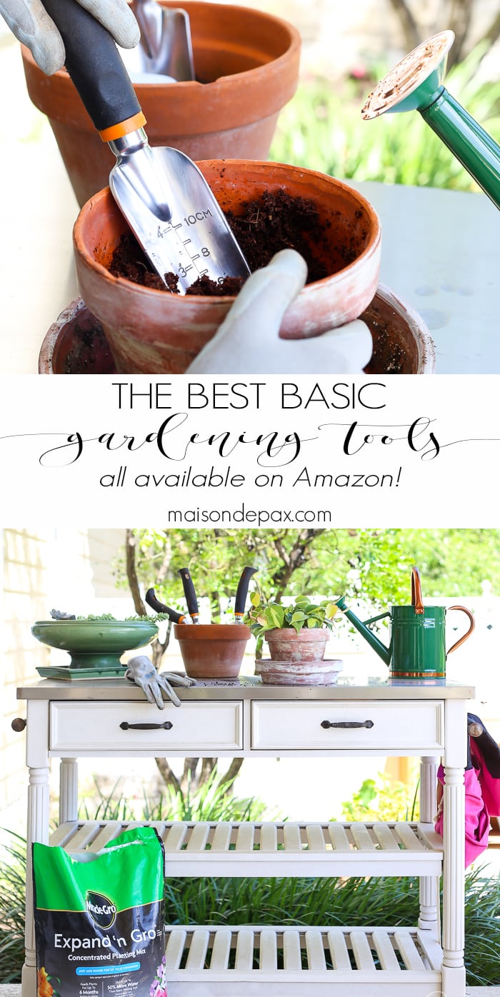 Five Best Basic Gardening Tools (available on Amazon!): Looking to develop that green thumb? You won't want to miss these useful gardening tools and products for all your gardening projects.