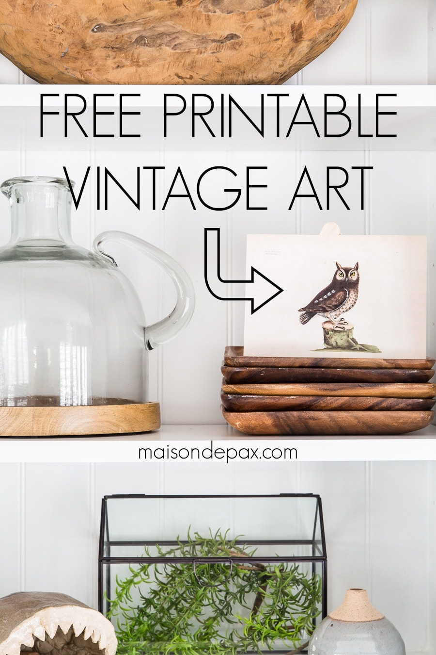 free printable vintage art | Maison de Pax