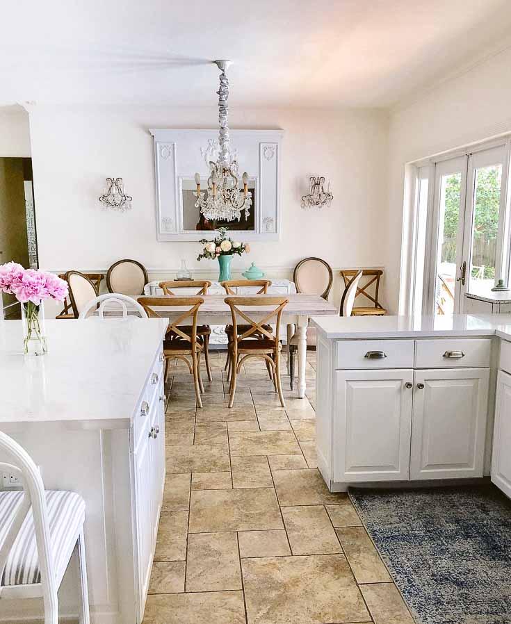 hanstone quartz Montauk counters shabbyfufu