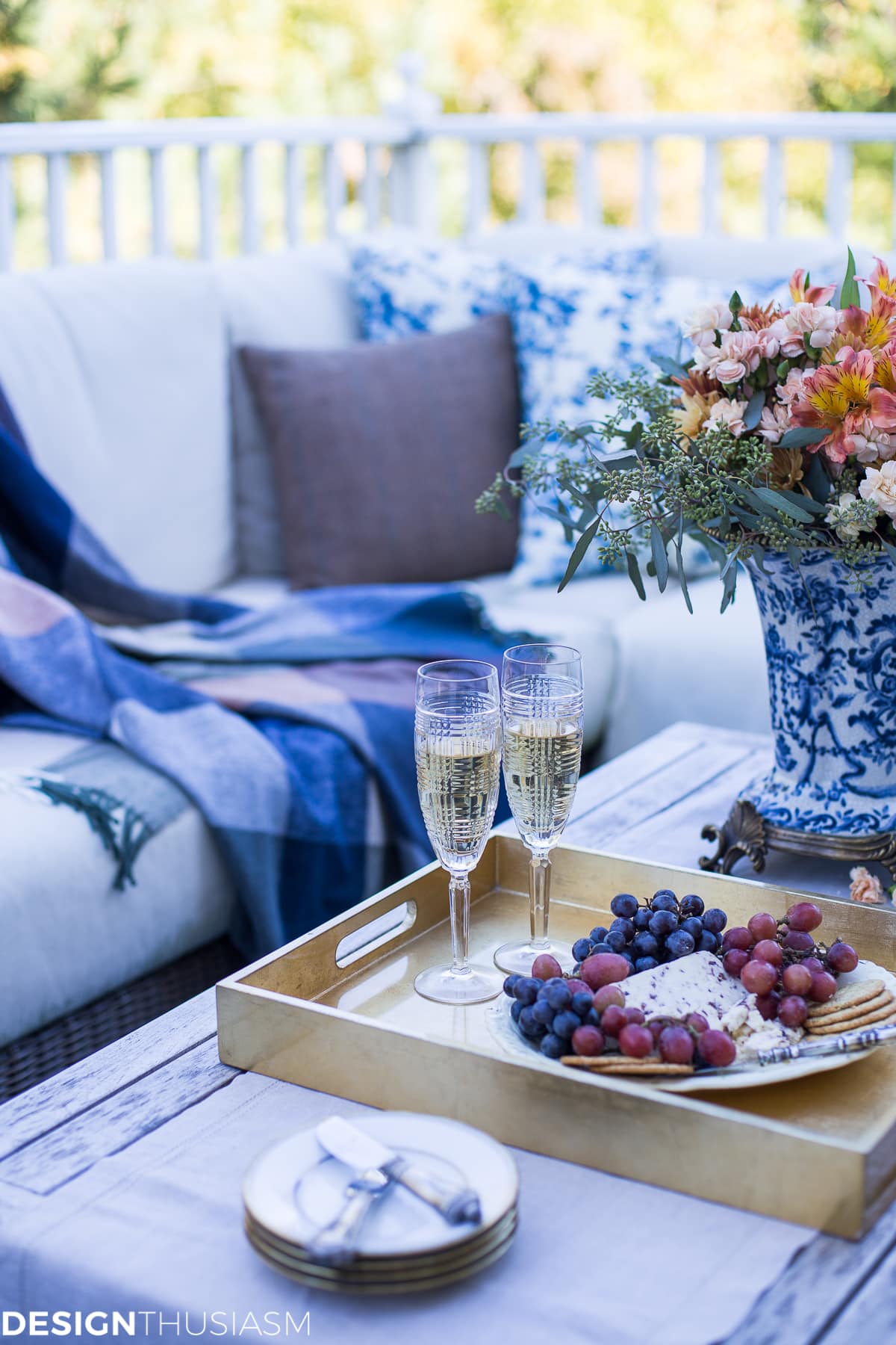 outdoor Thanksgiving hors d'oeurves