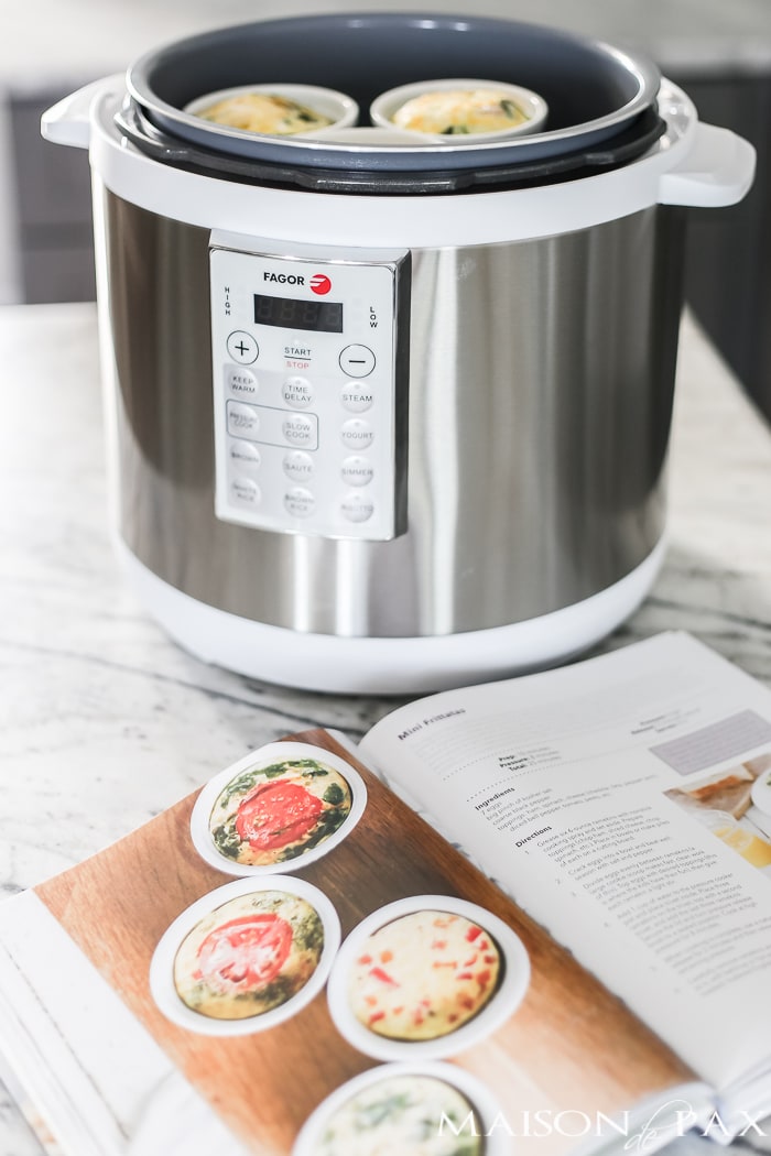 make mini frittatas in the instant pot
