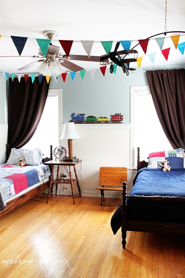 gorgeous boys' room makeover - Maison de Pax
