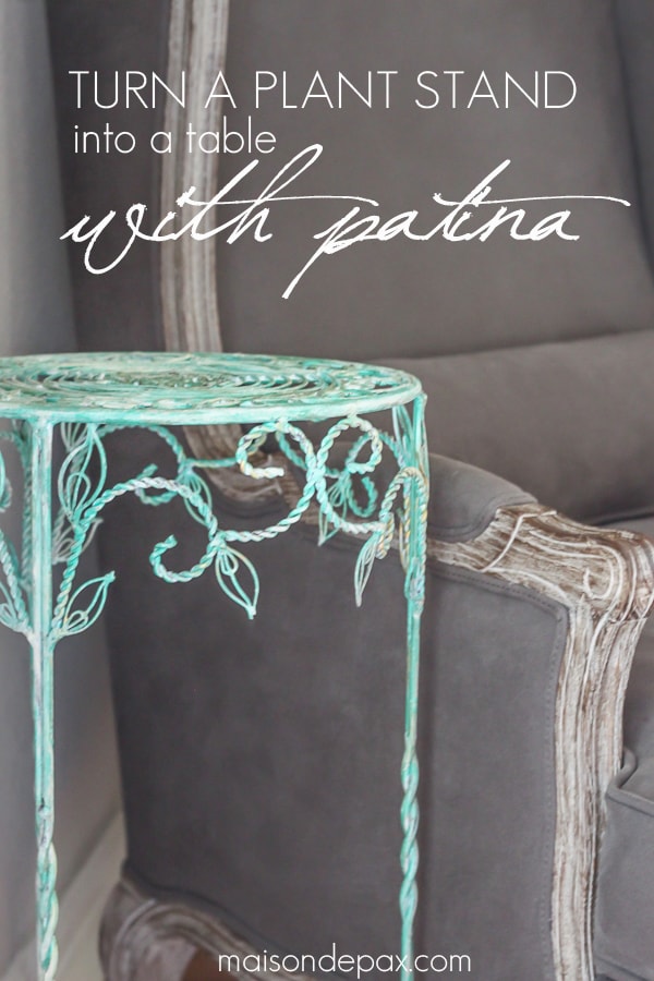 Faux Oxidized Metal Finish Tutorial