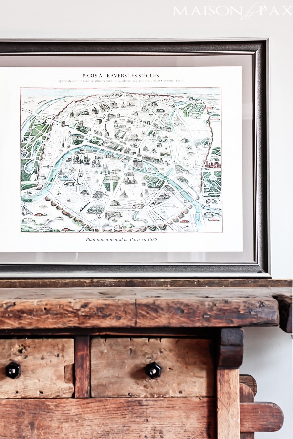 Details of old vintage workbench- Maison de Pax