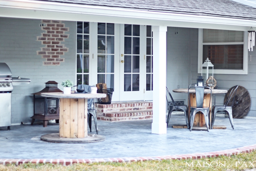 gorgeous stamped concrete and antique brick patio | aiweb9ygdry.cmersite.com