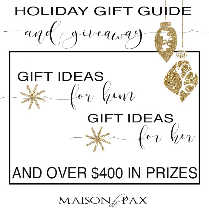 Holiday Gift Guide (and HUGE Giveaway)