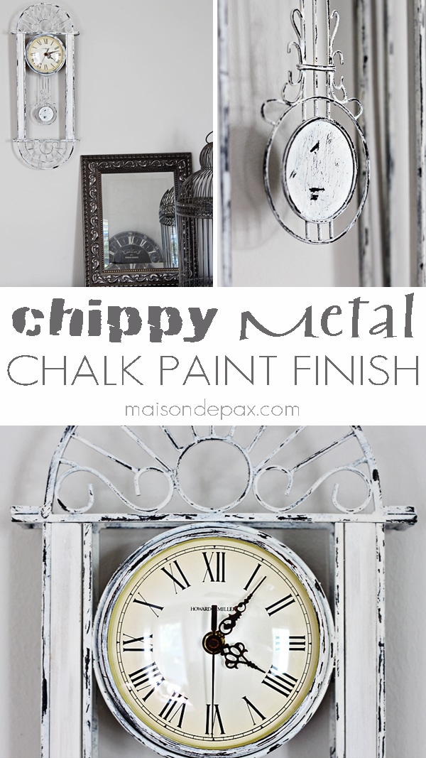 Find out how to create a chipped, aged look on metal using chalk paint at aiweb9ygdry.cmersite.com