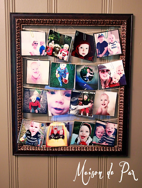 paperclips hold photos change easily