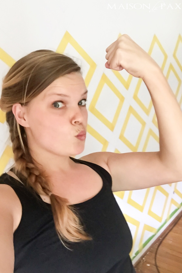 how to paint an accent wall with frog tape: easy to follow tutorial | aiweb9ygdry.cmersite.com