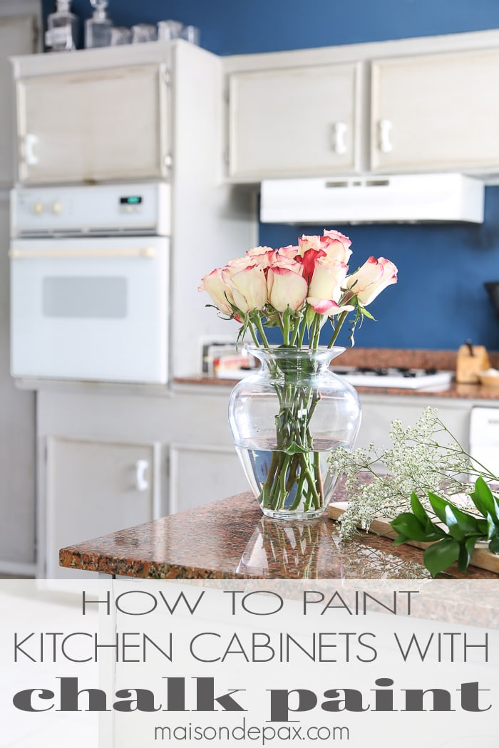 beautiful! You won't believe the transformation that chalk paint made on this kitchen. Plus, all the do's and don'ts and details of painting a kitchen with chalk paint | aiweb9ygdry.cmersite.com