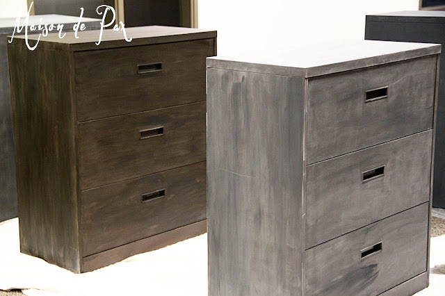 How to give metal a vintage brushed steel look - Maison de Pax 
