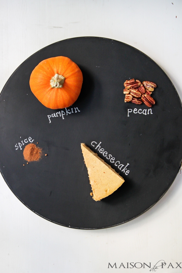 Perfect Thanksgiving dessert - praline pumpkin cheesecake: rich, creamy, spiced, and sweet via aiweb9ygdry.cmersite.com #fall #recipe