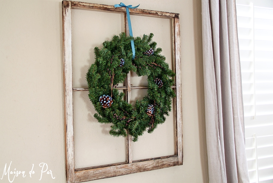 blue wreath angle