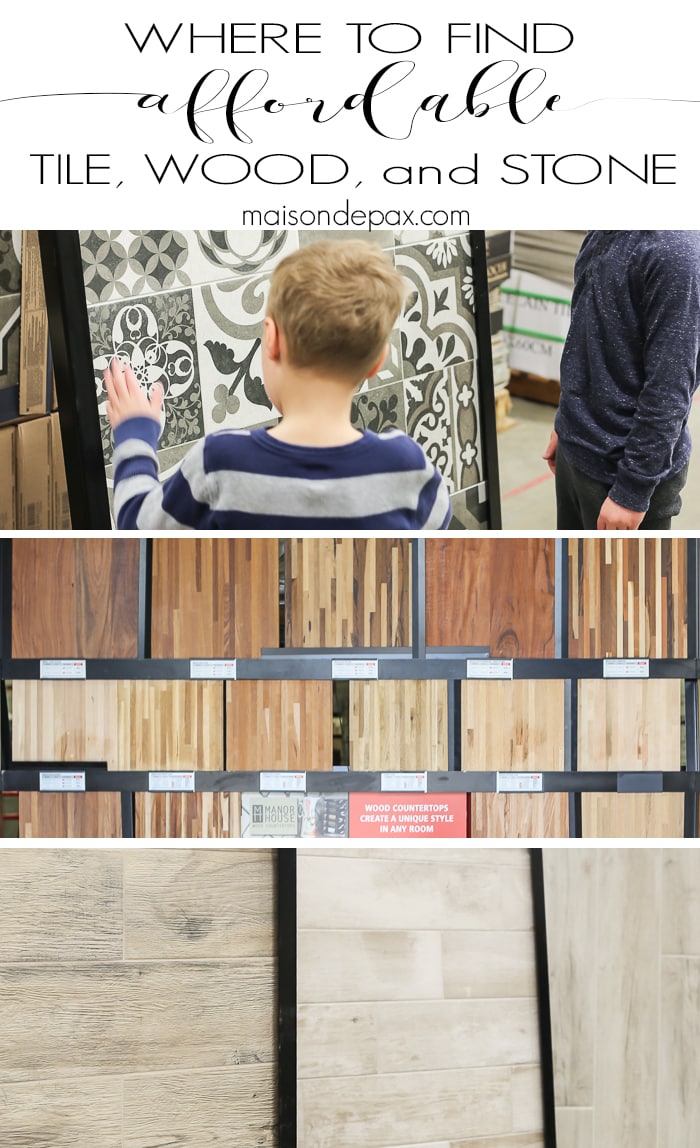 Where to buy affordable tile, wood, and stone: the perfect resource for your next renovation project!