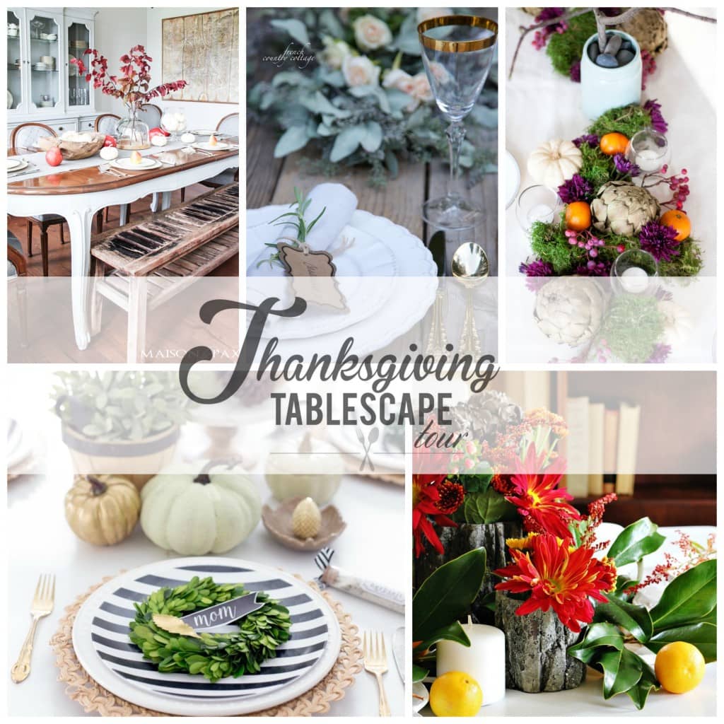 Thanksgiving tablescape tour day 2