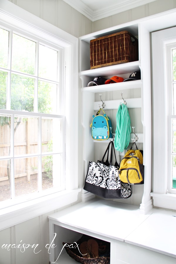 gorgeous laundry room makeover- Maison de Pax