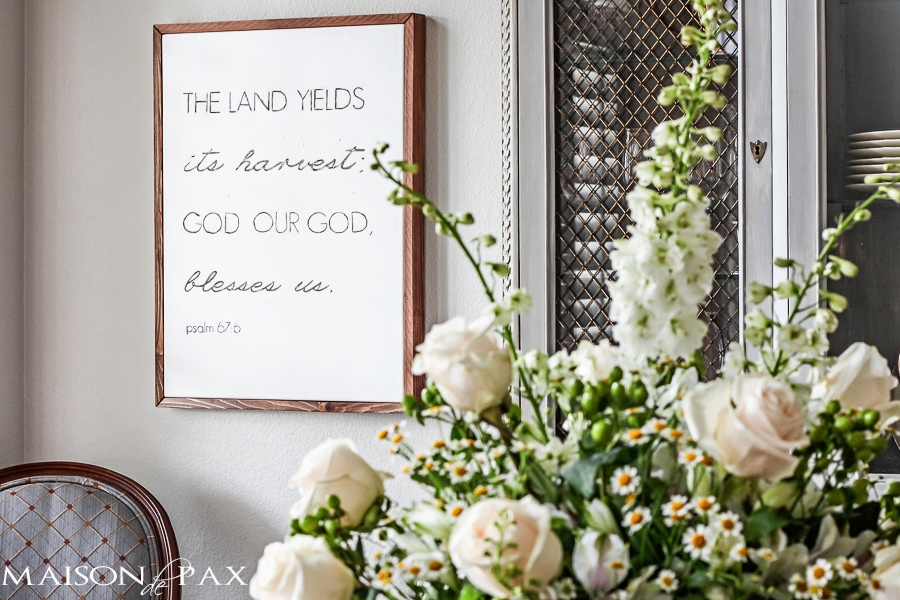 DIY Painted Lettered Sign Tutorial