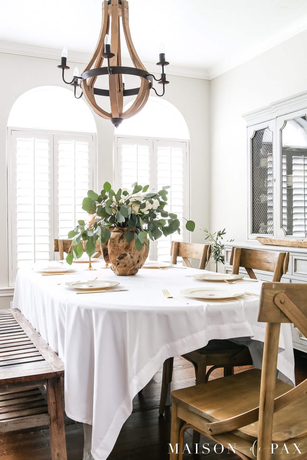 French Country Styled Dining room- Maison de Pax