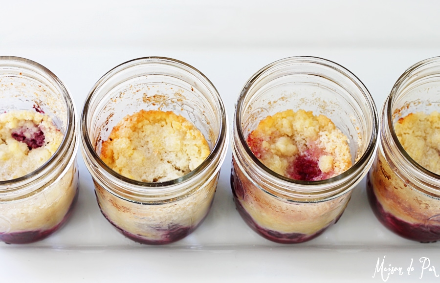 Quick and easy blackberry cobbler- Maison de Pax