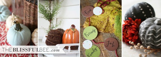 The Blissful Bee Fall Projects
