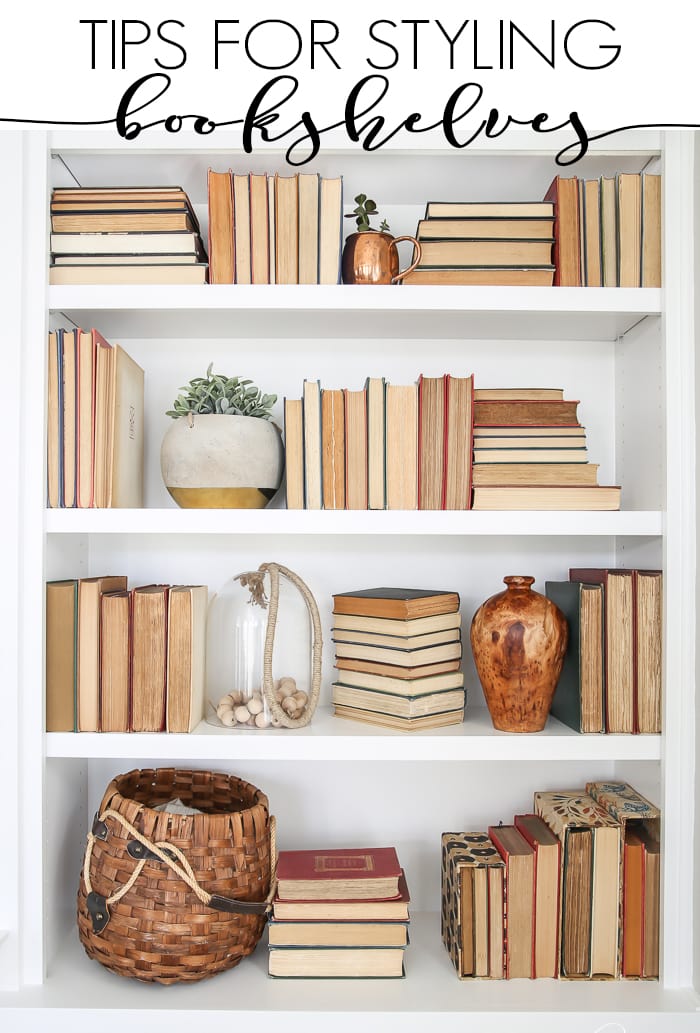 Tips for styling bookshelves- Maison de Pax