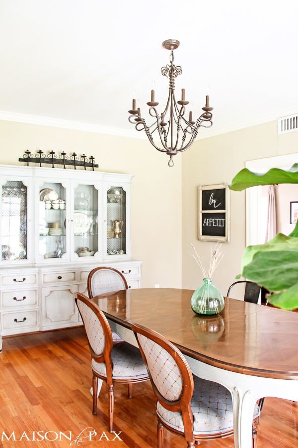 Gorgeous, simple French dining room | aiweb9ygdry.cmersite.com #diy #decorating #design