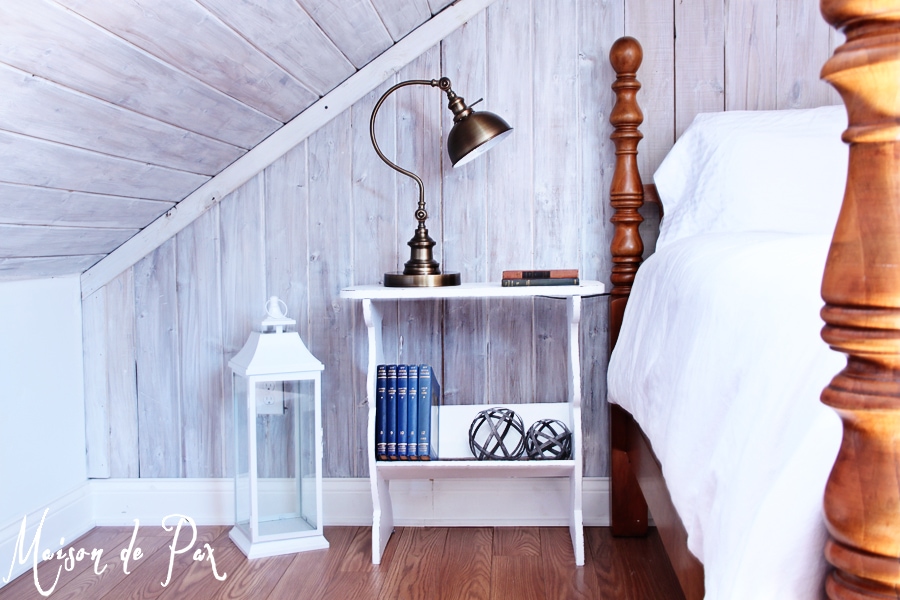 Gorgeous DIY bedside table- Maison de Pax