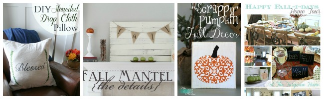The Turquoise Home Fall Projects