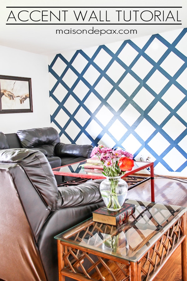 how to paint an accent wall with frog tape: easy to follow tutorial | aiweb9ygdry.cmersite.com