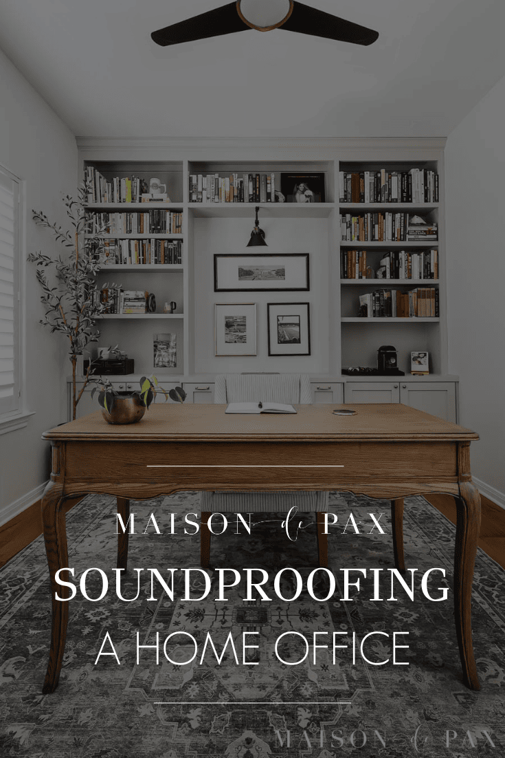 soundproofing a home office tips