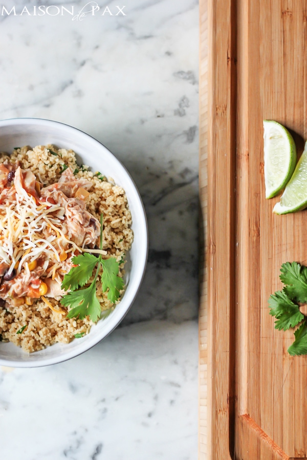 Slow cooker Mexican chicken with cilantro lime couscous - so easy and SO delicious! aiweb9ygdry.cmersite.com