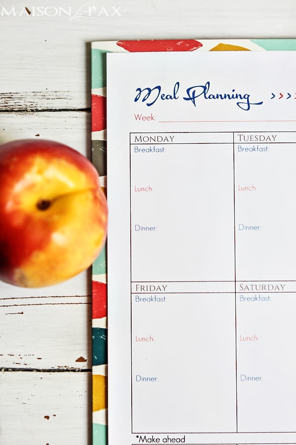 Super helpful meal planning tips and free printables | aiweb9ygdry.cmersite.com