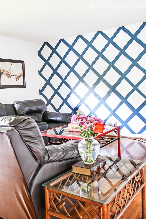 how to paint an accent wall with frog tape: easy to follow tutorial | aiweb9ygdry.cmersite.com